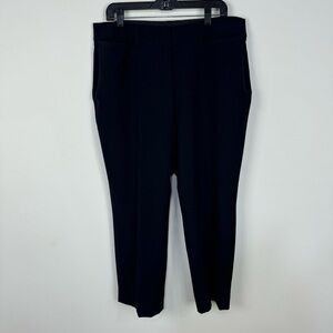 Lane Bryant Navy Blue Ankle & Cropped Trousers Office Professional